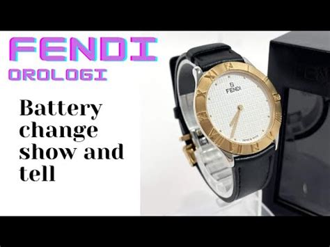 fendi watch battery|Fendi watch warranty.